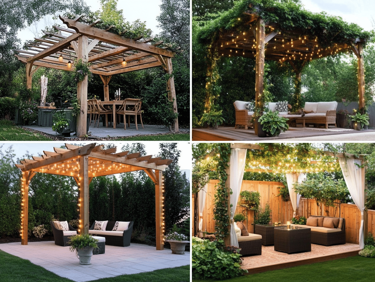 DIY Pergola Ideas for Your Outdoor Space on a Budget