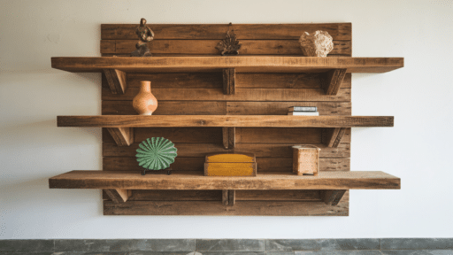 DIY Wooden Shelves