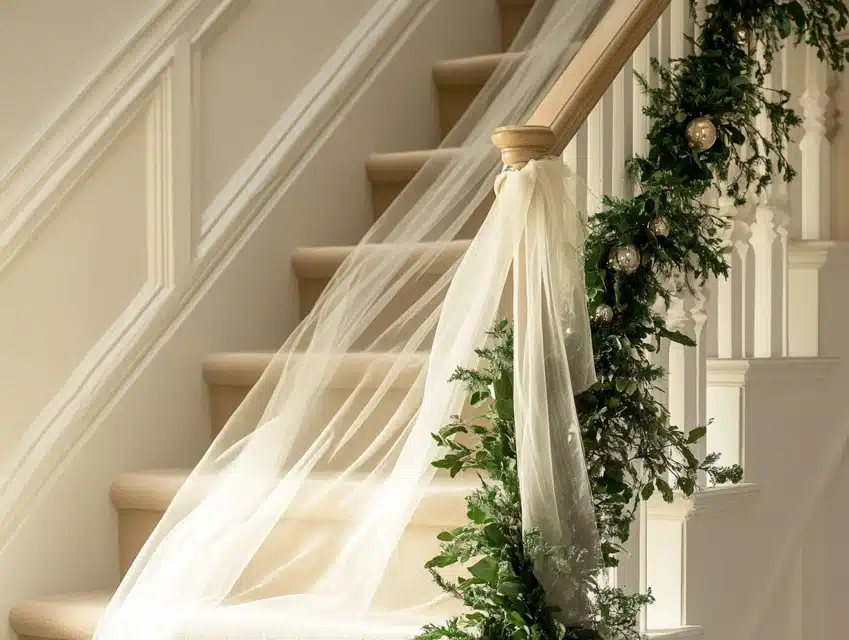 Draped Fabric Garland