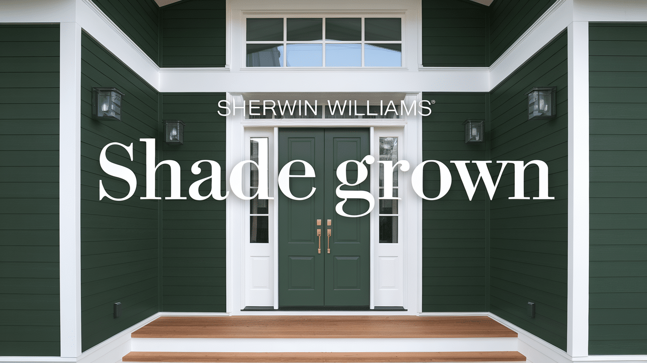 Exploring Sherwin Williams Shade Grown