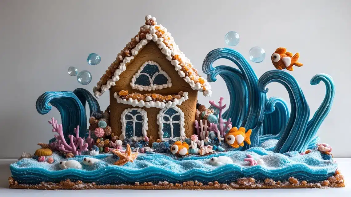 Gingerbread Underwater