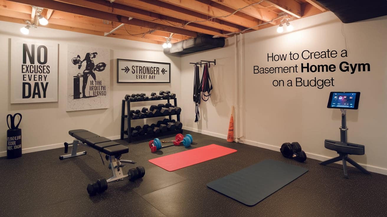 How To Create A Basement Home Gym On A Budget - Enthralling Gumption