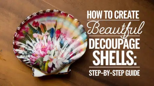 Find how to craft stunning decoupage shells with our easy, step-by-step guide. Express your creativity and transform ordinary shells into art!