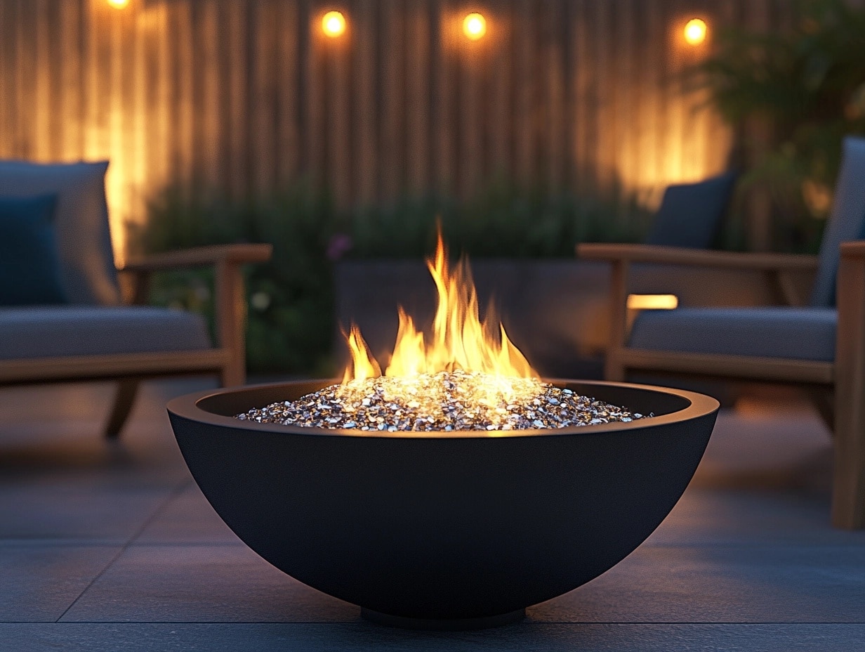 Metal Bowl Fire Pit