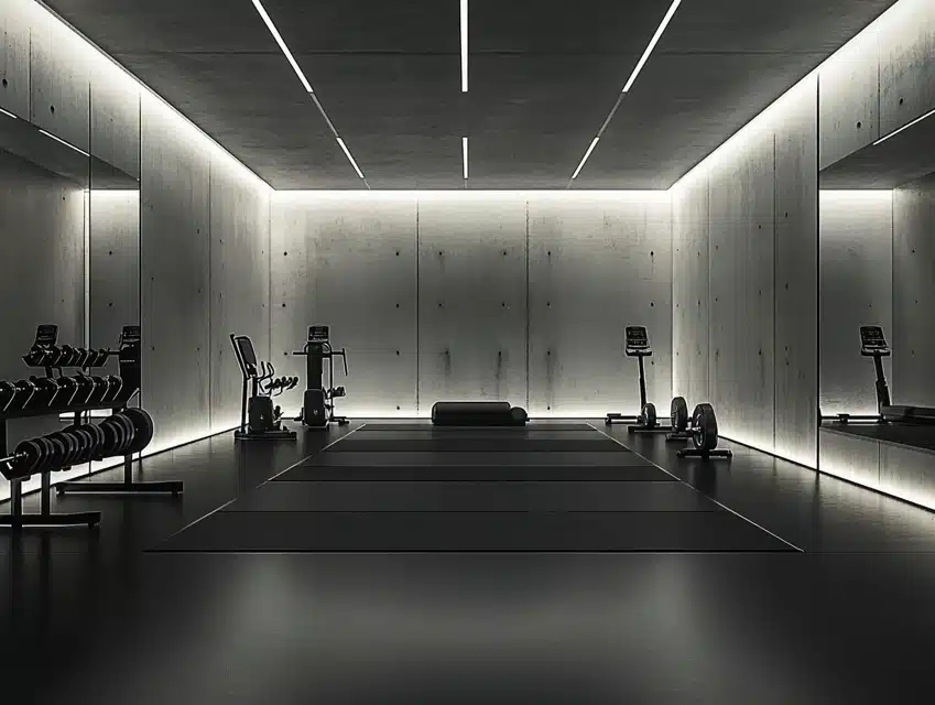 Minimalist Gym Creation