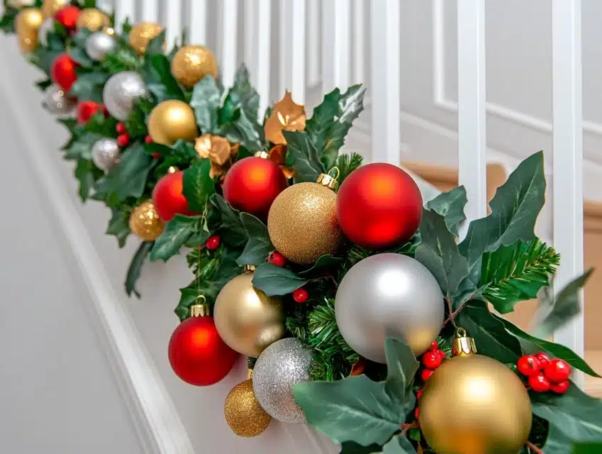 Ornament-Filled Garland