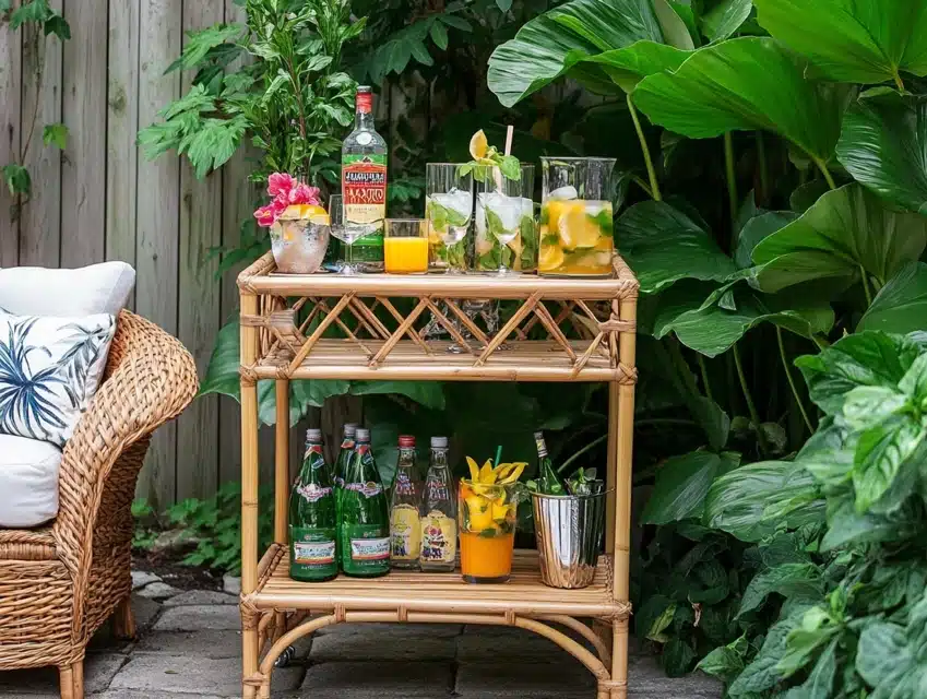 Outdoor Bar Cart