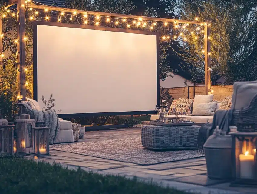 Outdoor Movie Screen