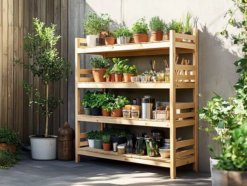 Outdoor Shelving Unit