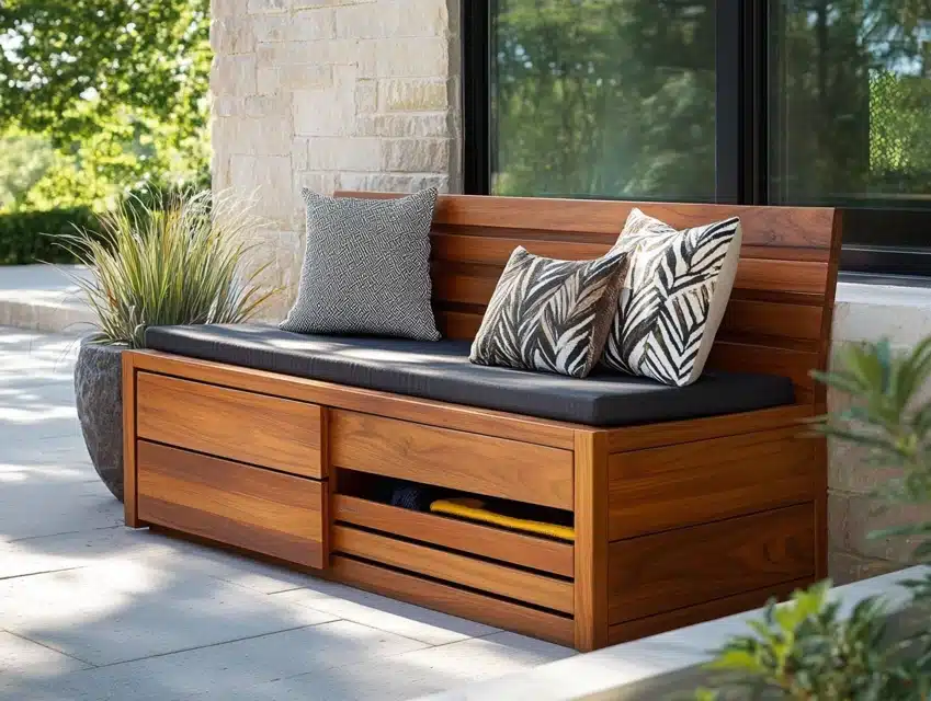 Outdoor Storage Bench