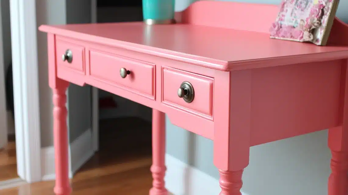 Pink Contact Paper Furniture