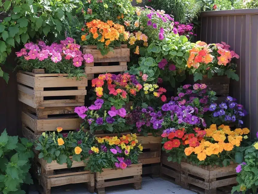 Planter Box from Crates