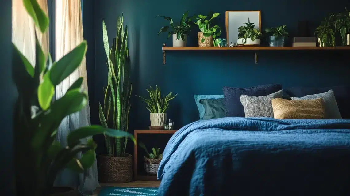 Plants that love blue rooms