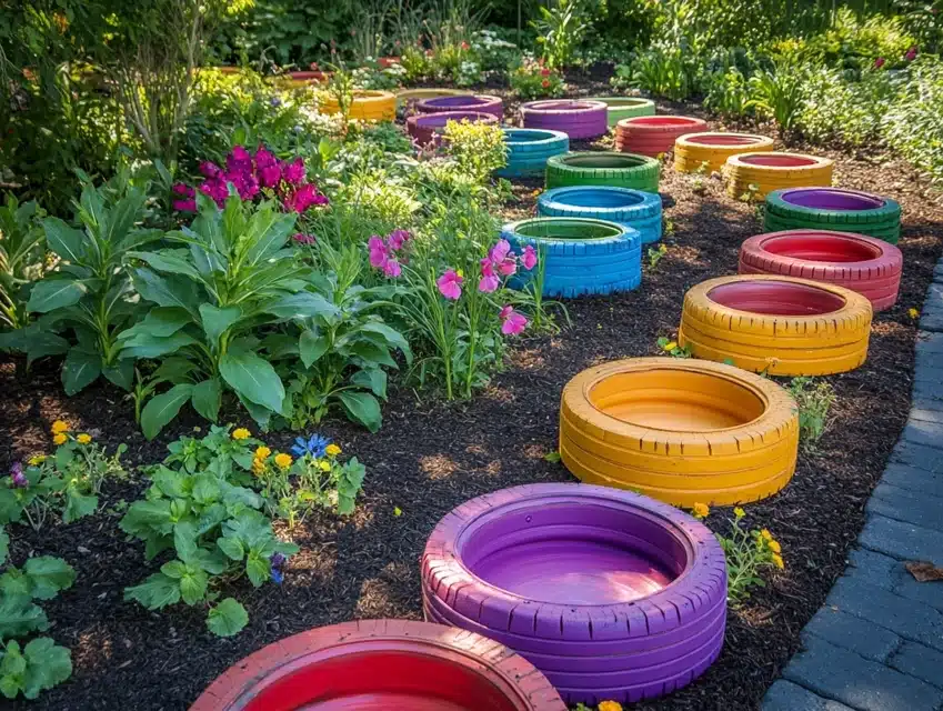 Recycled Tire Edging