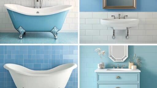 Retro Blue Bathroom Ideas to Inspire Your Design