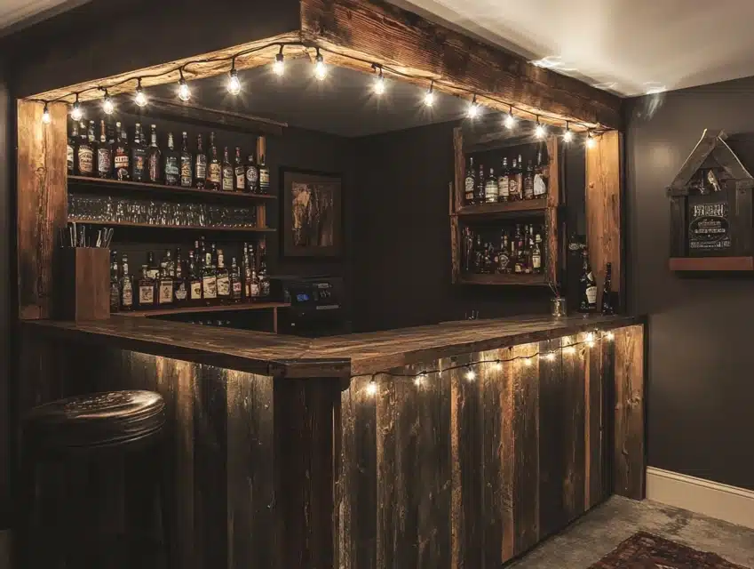 Rustic Bar Creation