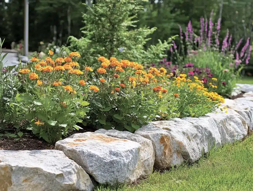 Rustic Stone Edging