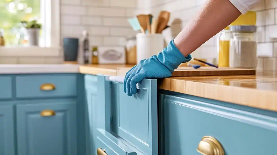 Step-By-Step Process for Painting for Kitchen Cabinets without Sanding