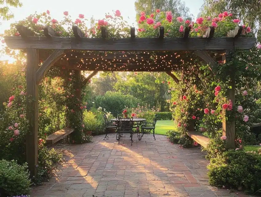 Sun-Dappled Pergolas