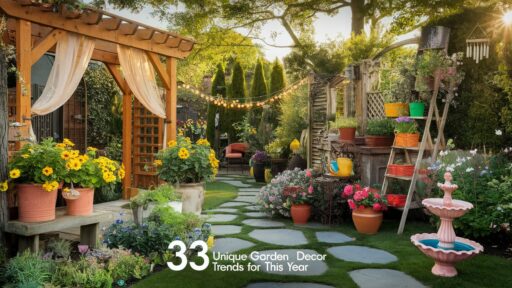 Unique Garden Decor Trends For This Year