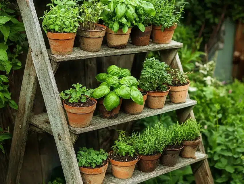 Vertical Herb Garden