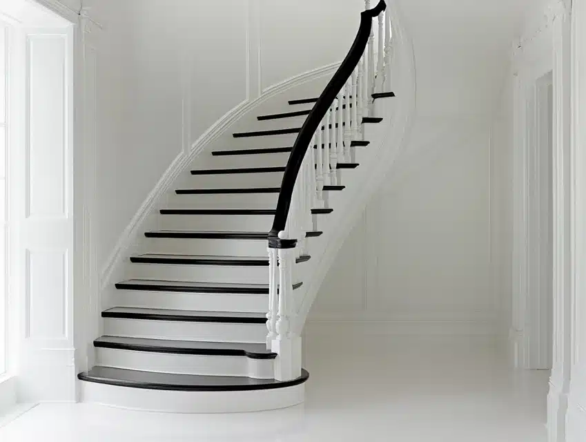 White Staircase Enhancement