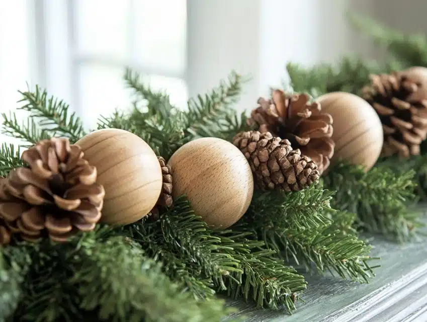 Wooden Bead Garland