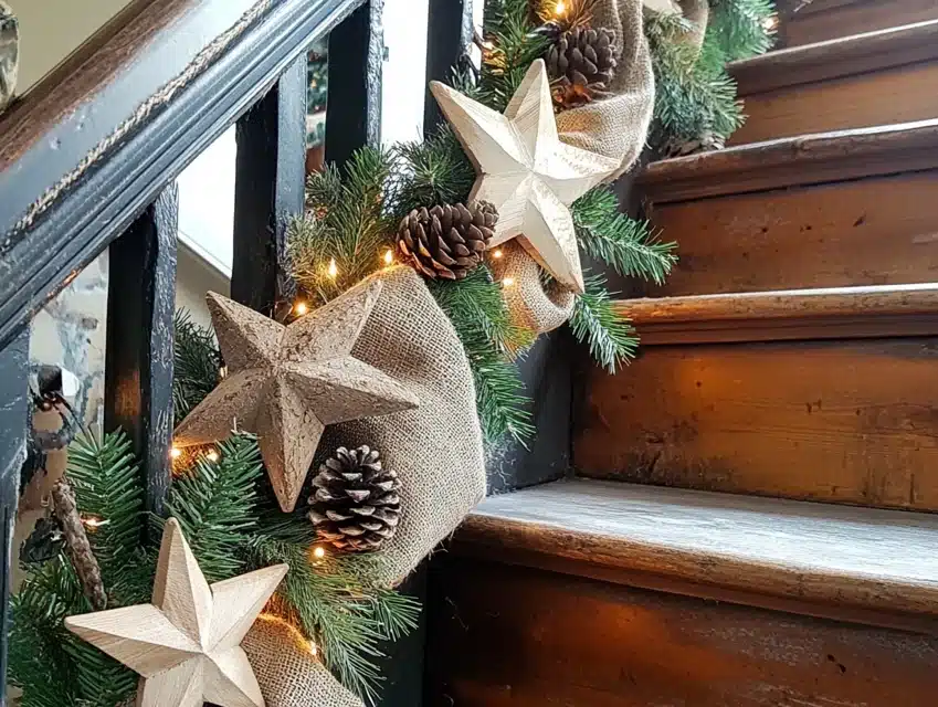 Wooden Star Ornaments