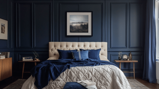 dark blue paint colors