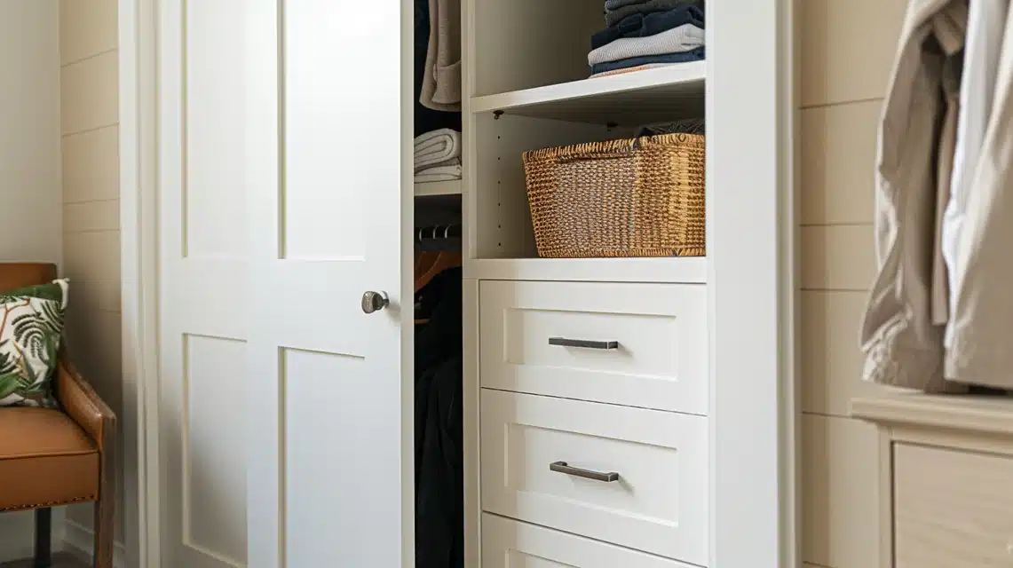 Behind-Door Storage System