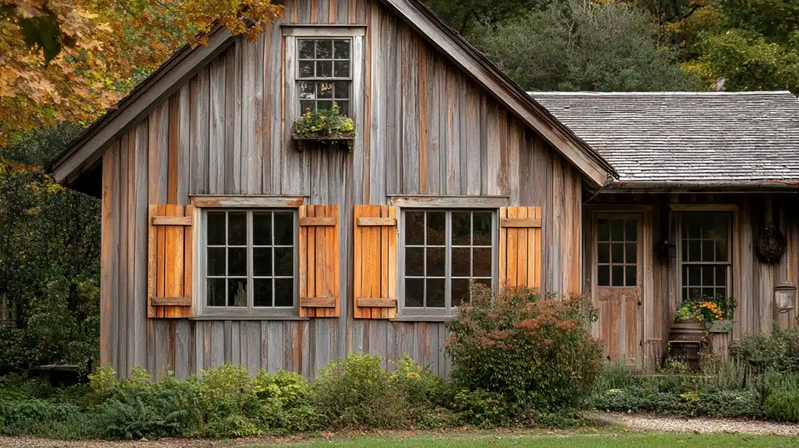 Board and Batten Shutters- Rustic Appeal