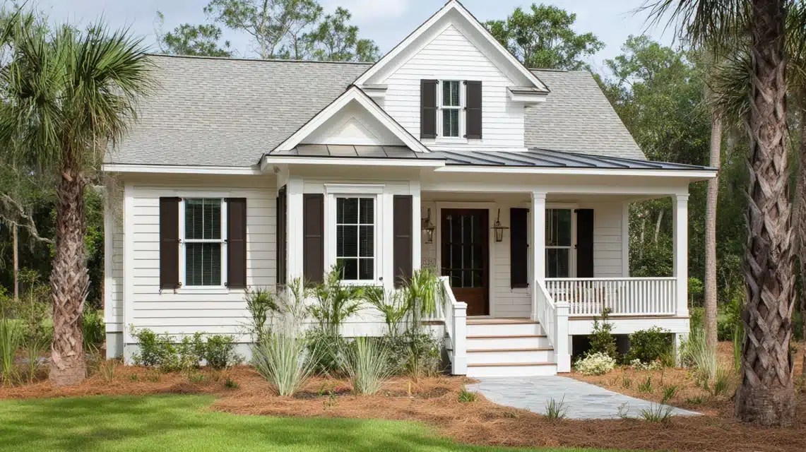 Cape Cod Style- Cozy Charm with Wood Shutters