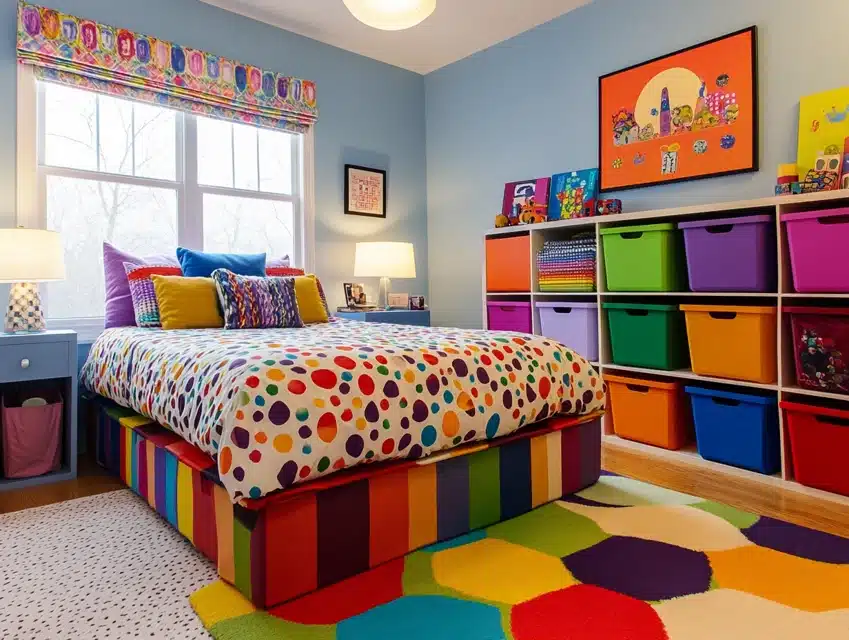 Colorful Storage Solutions