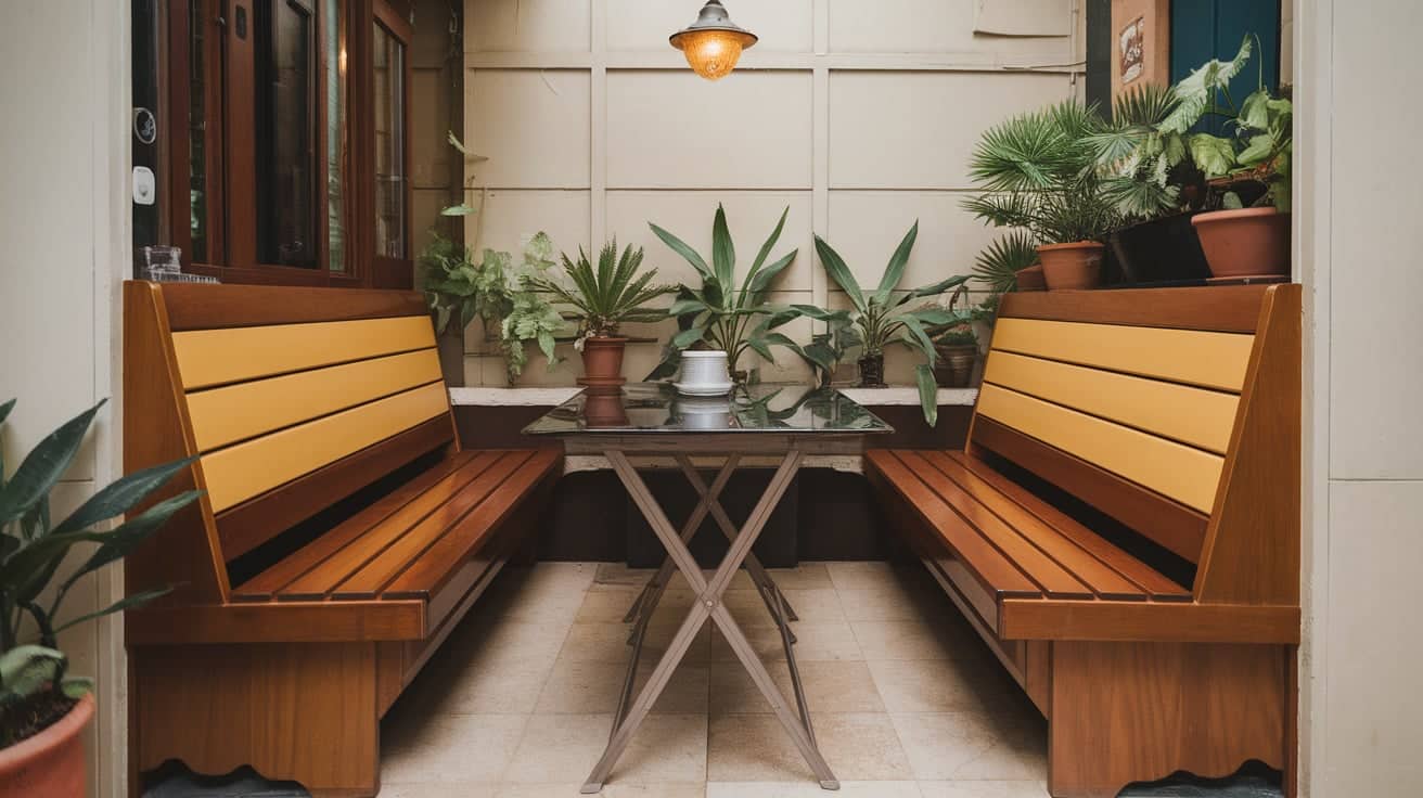 Compact Dining Benches