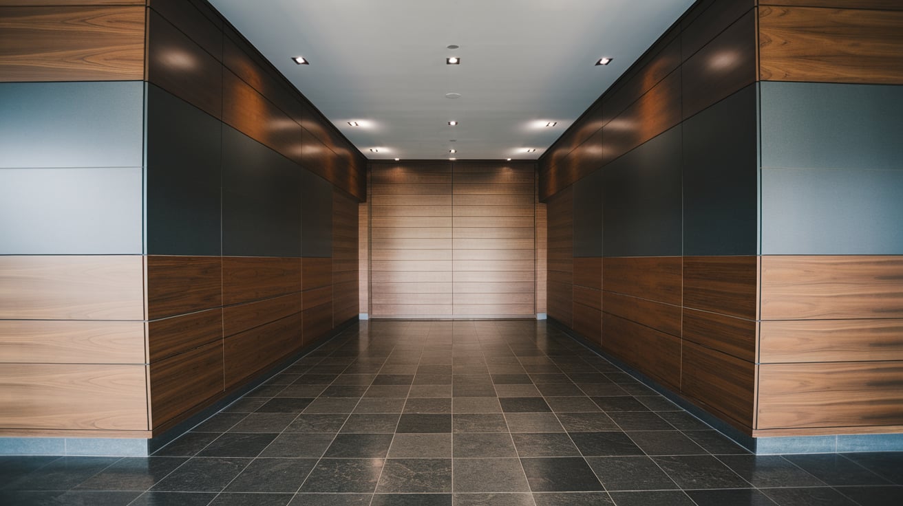 Contemporary Hallway Panelling