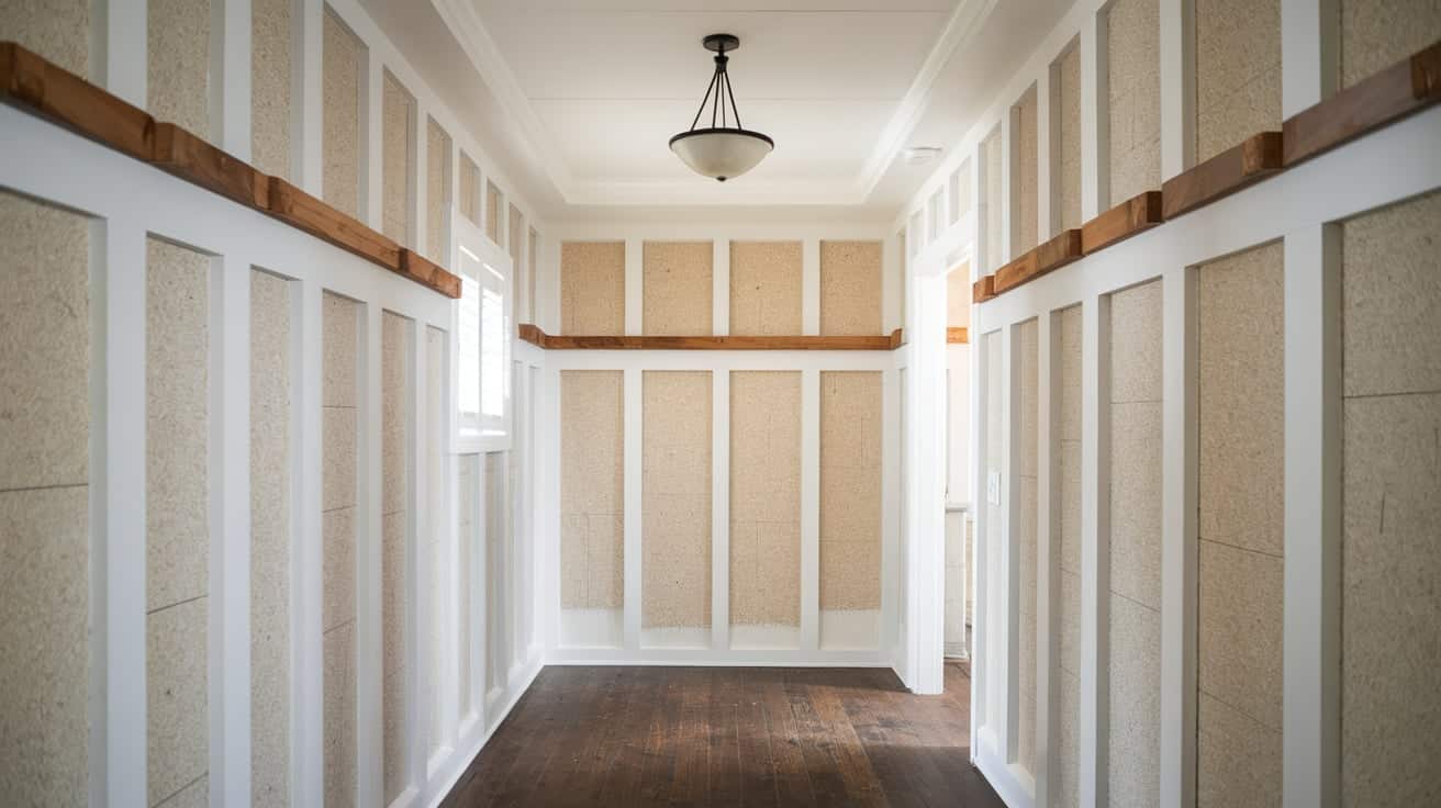 DIY Hallway Panelling