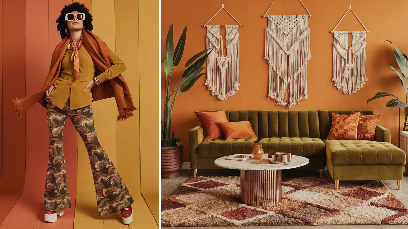 Fashion & Home Decor Trends Inspired By the 70s