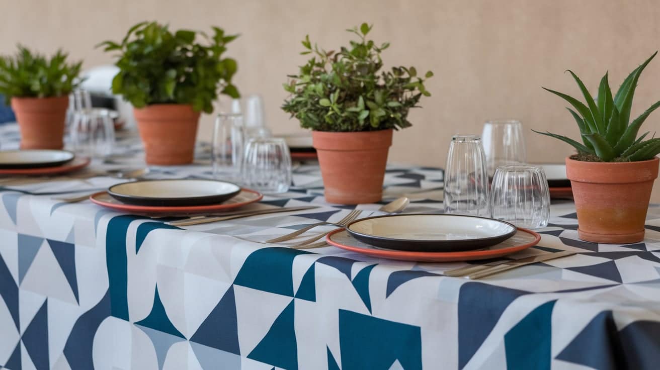 Geometric Tablecloths