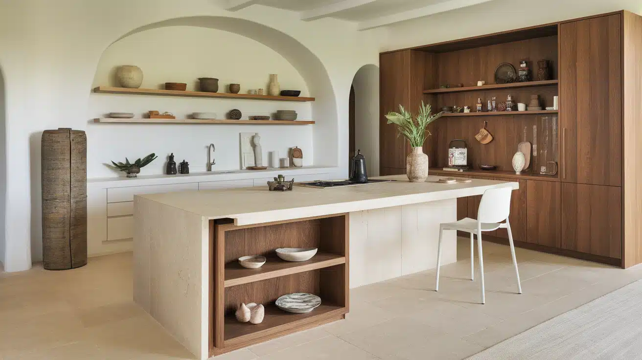 Go for an Asymmetrical Kitchen Layout