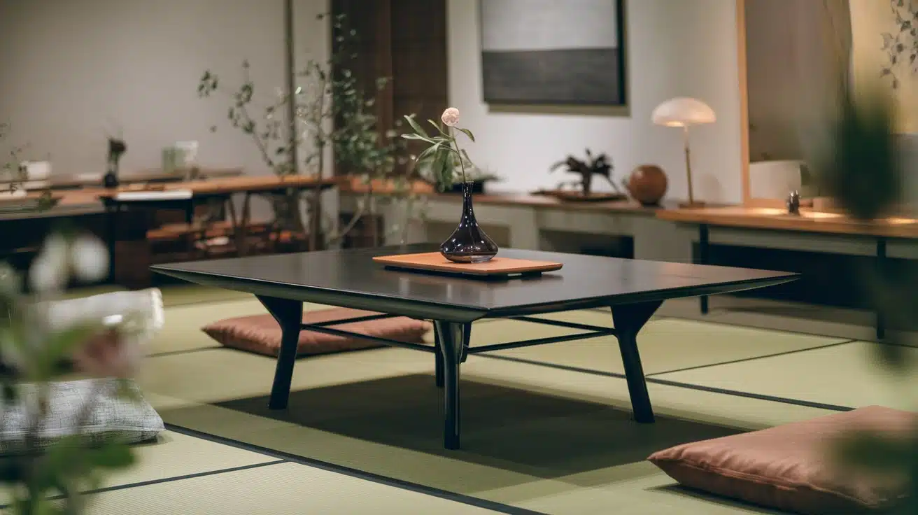 カキ♡BIMAKES SHINBASU DINING TABLE 155 Mikoshi Solid Pine Dining Table by Moe's Home – Size Options
