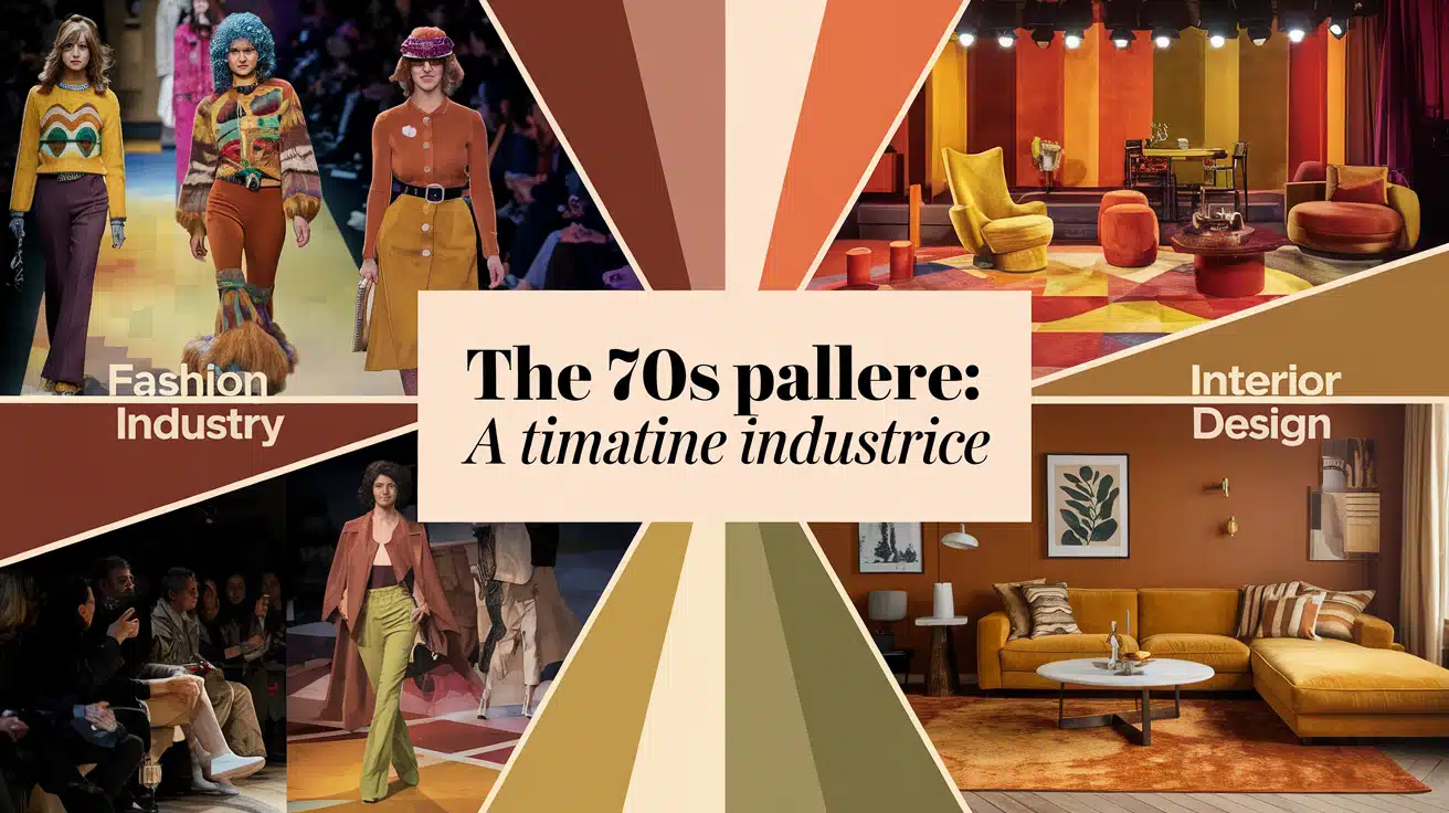 Impact of the 70s Color Palette on Different Industries