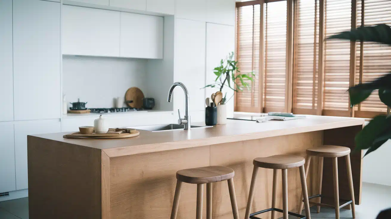 Install a Simple, Sleek Kitchen Island