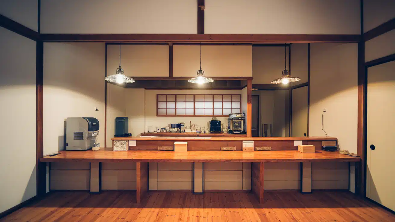 Japanese Kitchen Lighting