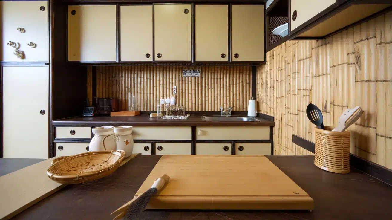 38 Creative Japanese Style Kitchen Ideas To Try - Enthralling Gumption, image size:1312x736