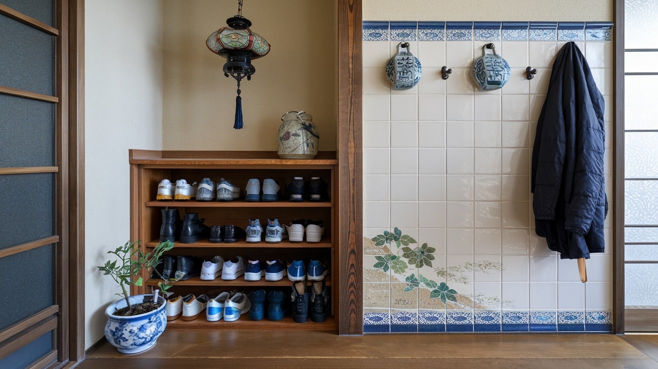 Key Elements of a Japanese Entryway