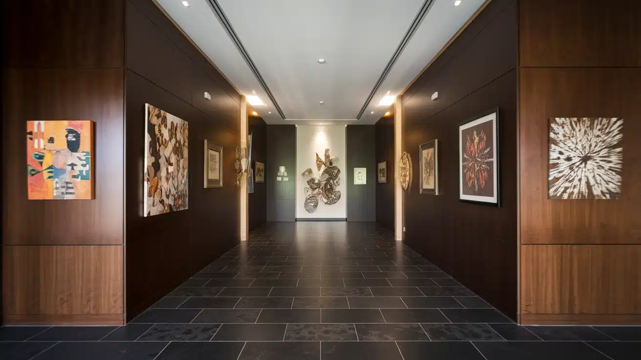 Modern Hallway Panelling