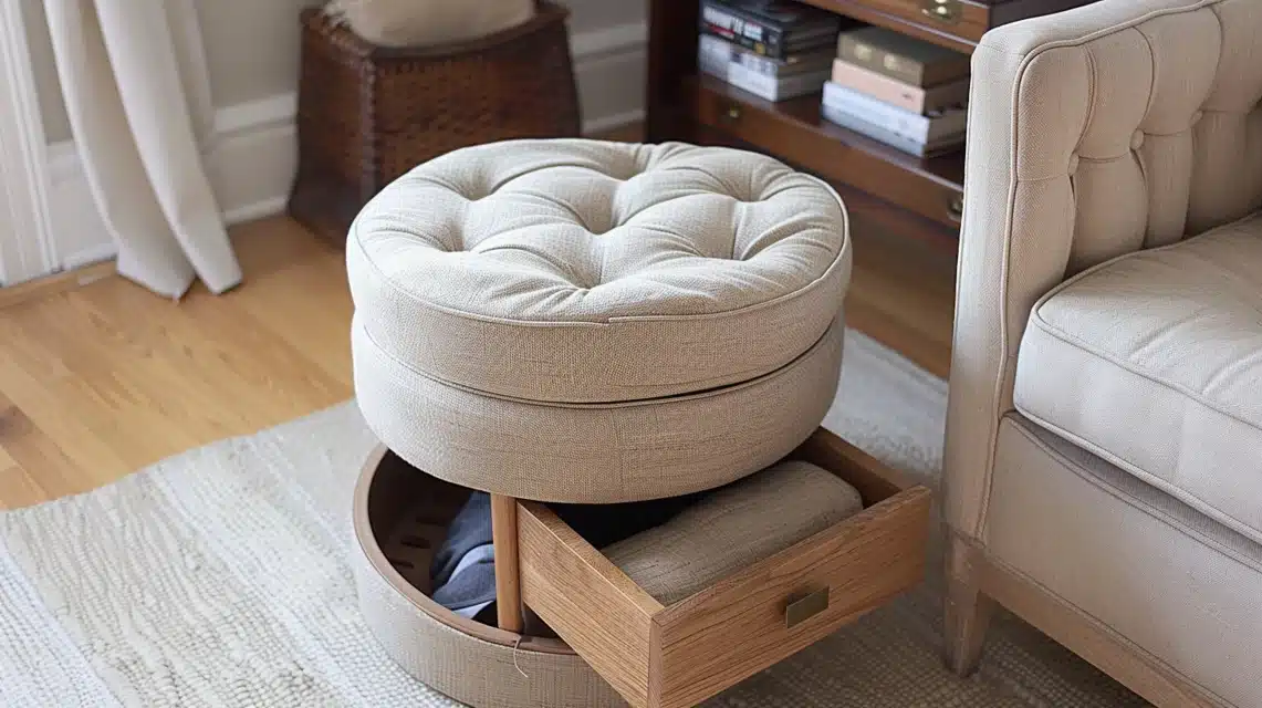 Multipurpose Ottoman Storage