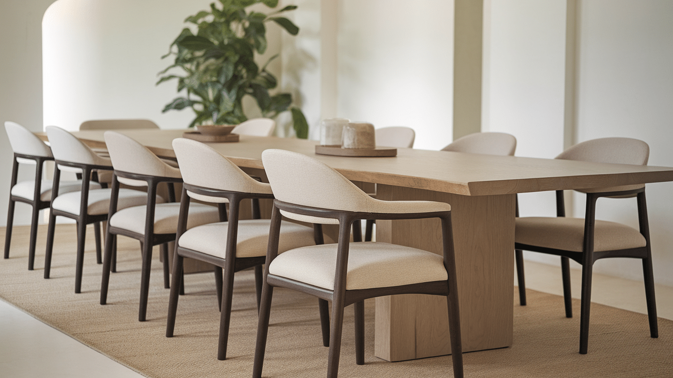 Neutral-Toned Dining Chairs