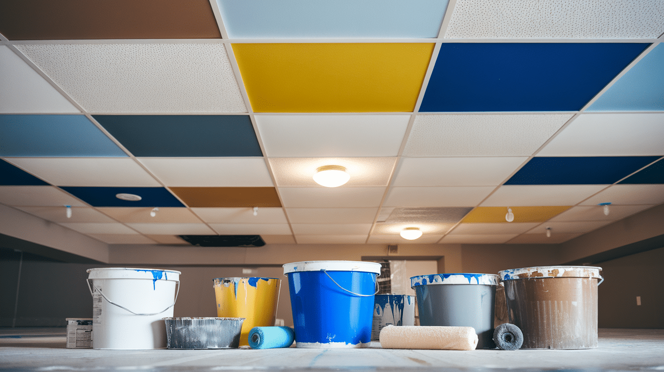 Paint Types and Materials to Use For Your Basement Ceiling