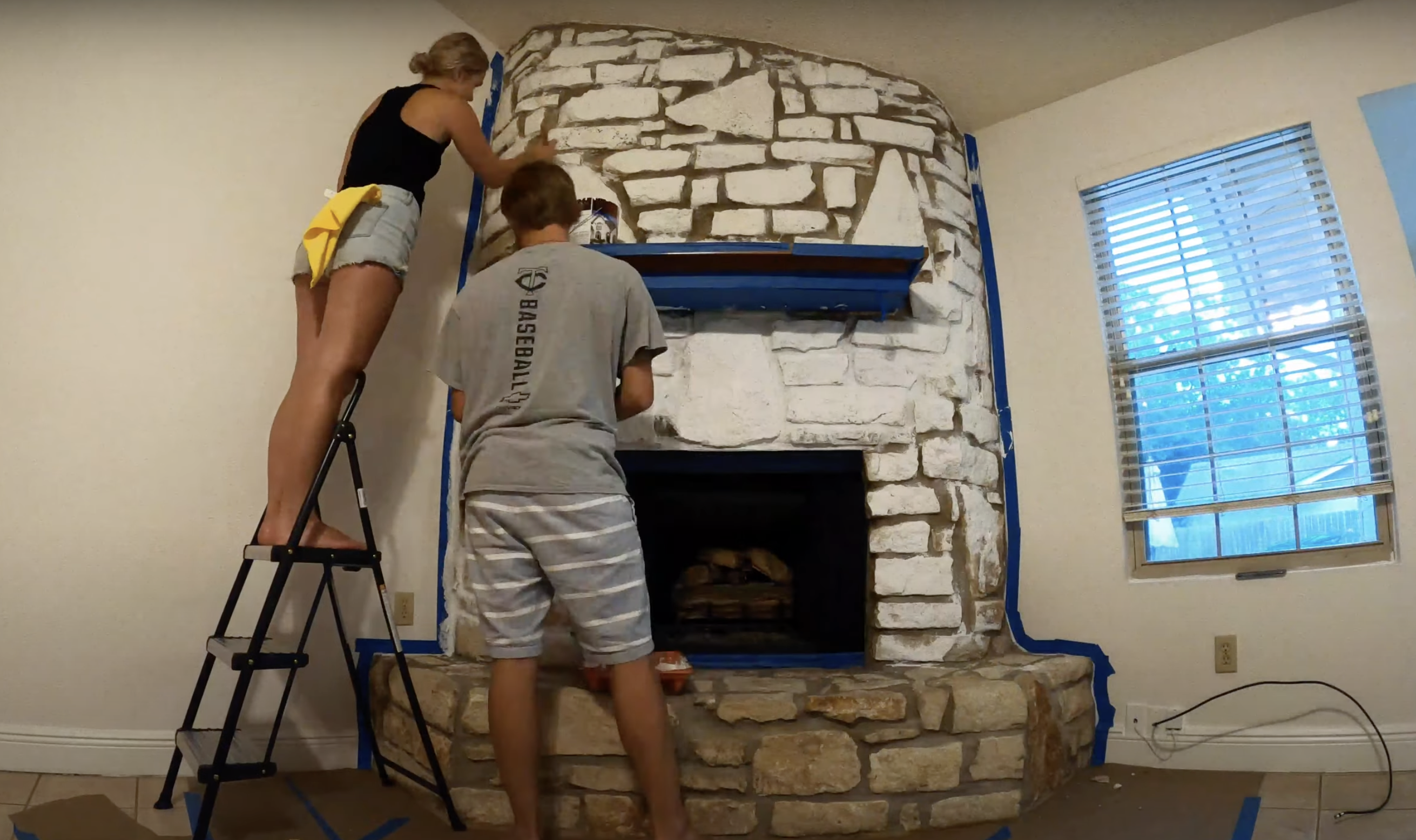 Paint the Fireplace